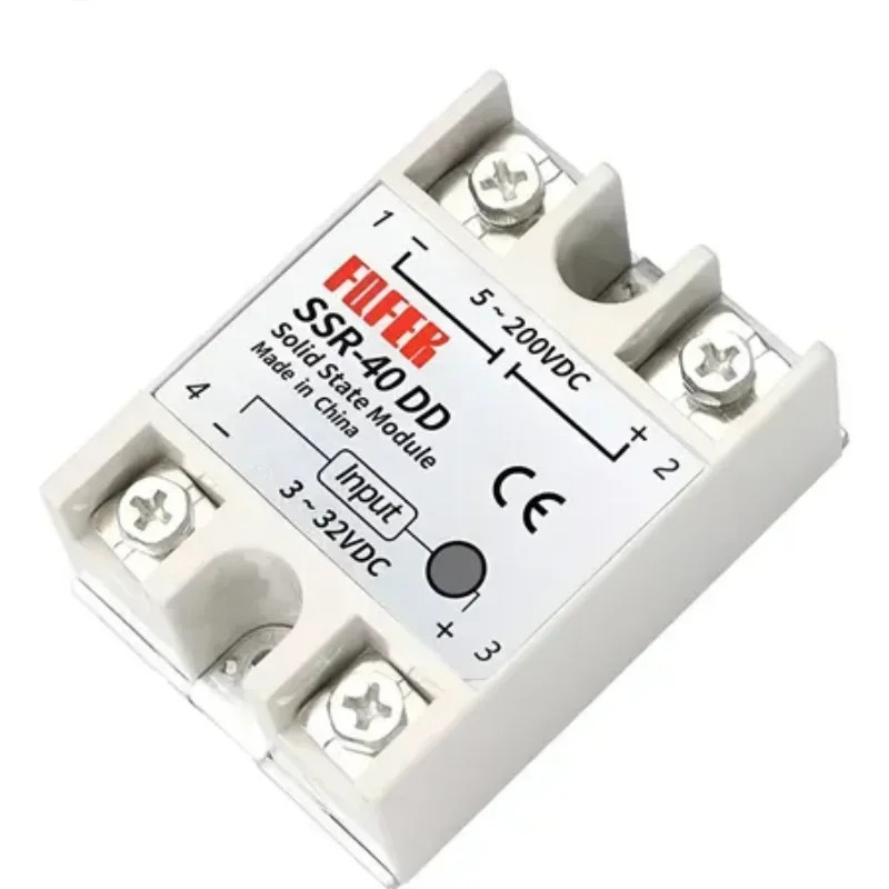 Rele de Estado Solido Salida DC Fotek SSR-40DD 40A
