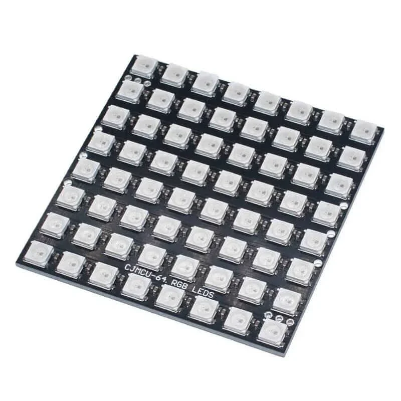 Matriz LED RGB 8×8 WS2812