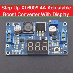 Módulo XL6009 Step UP Con Voltimetro